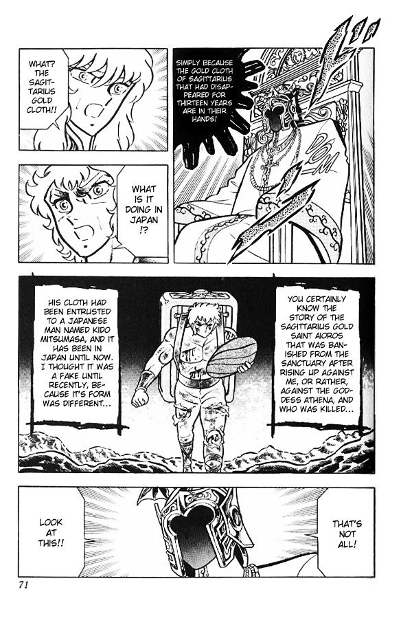 Saint Seiya Chapter 26 page 7 - Chapter 26: Leo Aiolia's Challenge