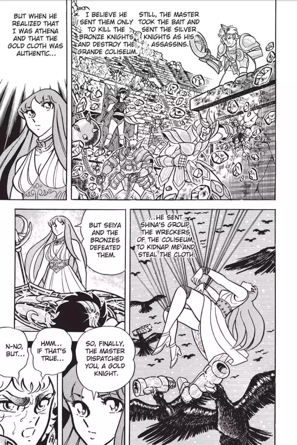 Saint Seiya Chapter 27 page 28 - Chapter 27: Violent Collision! The Gold Cloth