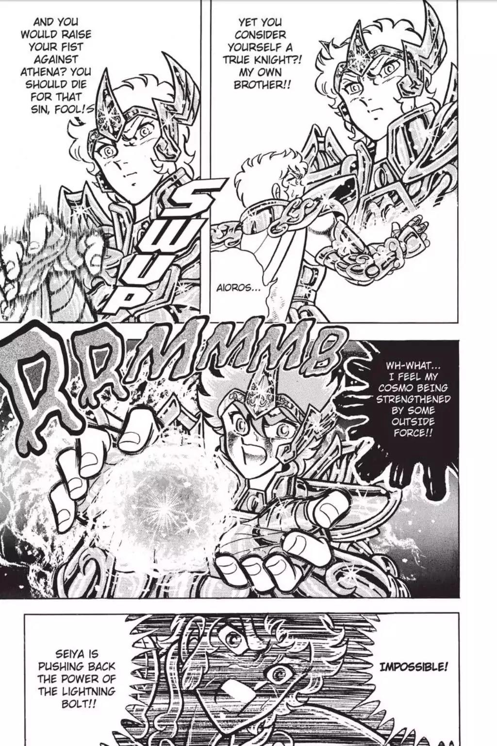 Saint Seiya Chapter 27 page 34 - Chapter 27: Violent Collision! The Gold Cloth
