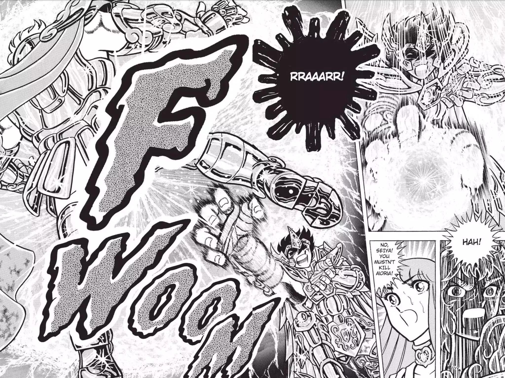 Saint Seiya Chapter 27 page 35 - Chapter 27: Violent Collision! The Gold Cloth