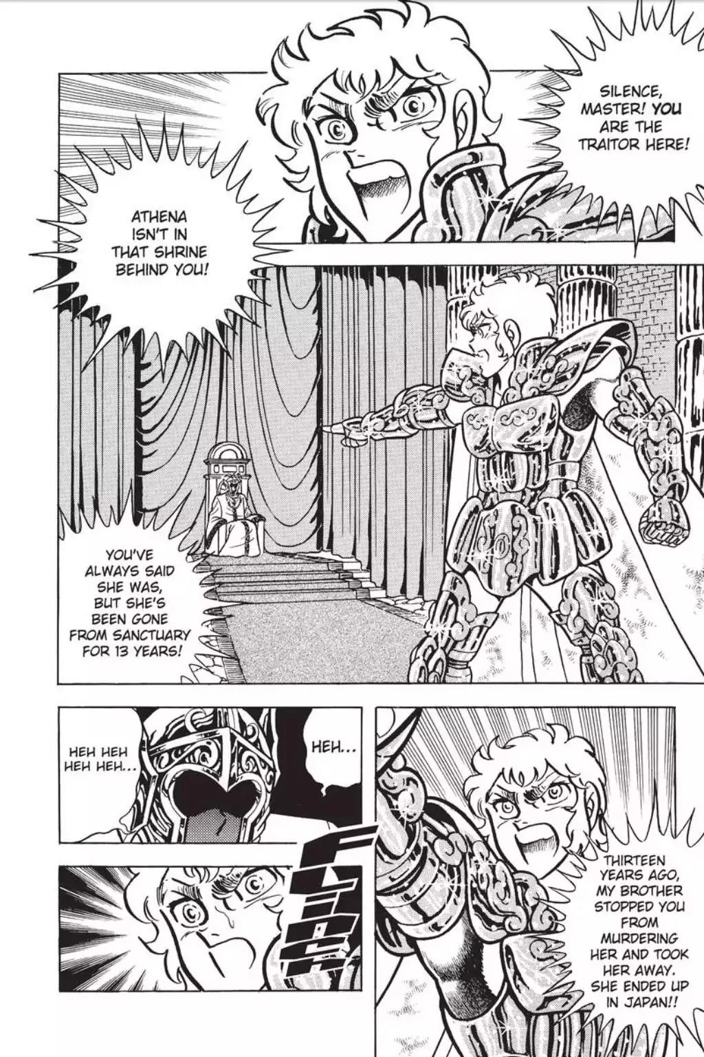 Saint Seiya Chapter 27 page 50 - Chapter 27: Violent Collision! The Gold Cloth