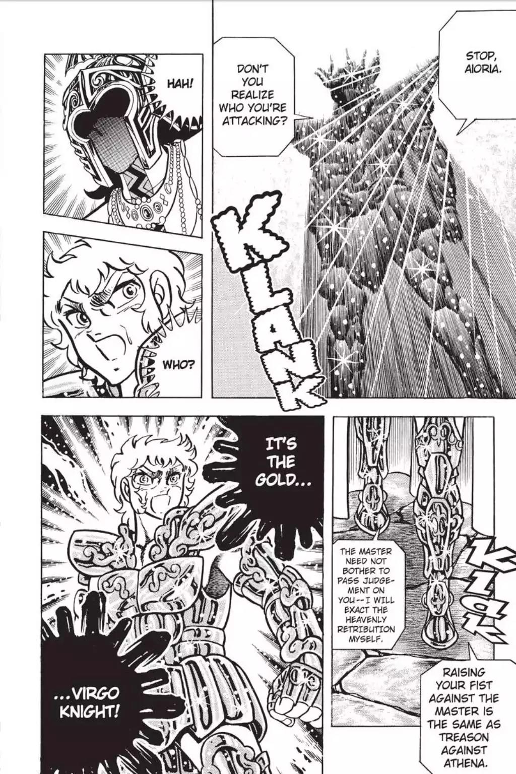 Saint Seiya Chapter 27 page 54 - Chapter 27: Violent Collision! The Gold Cloth