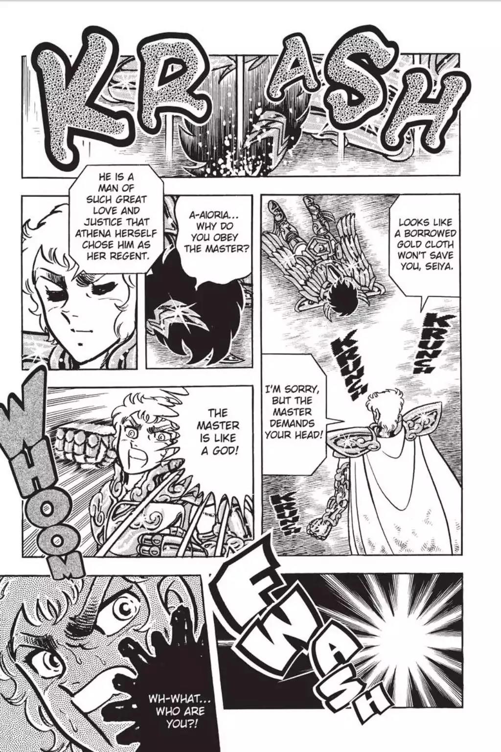 Saint Seiya Chapter 27 page 7 - Chapter 27: Violent Collision! The Gold Cloth