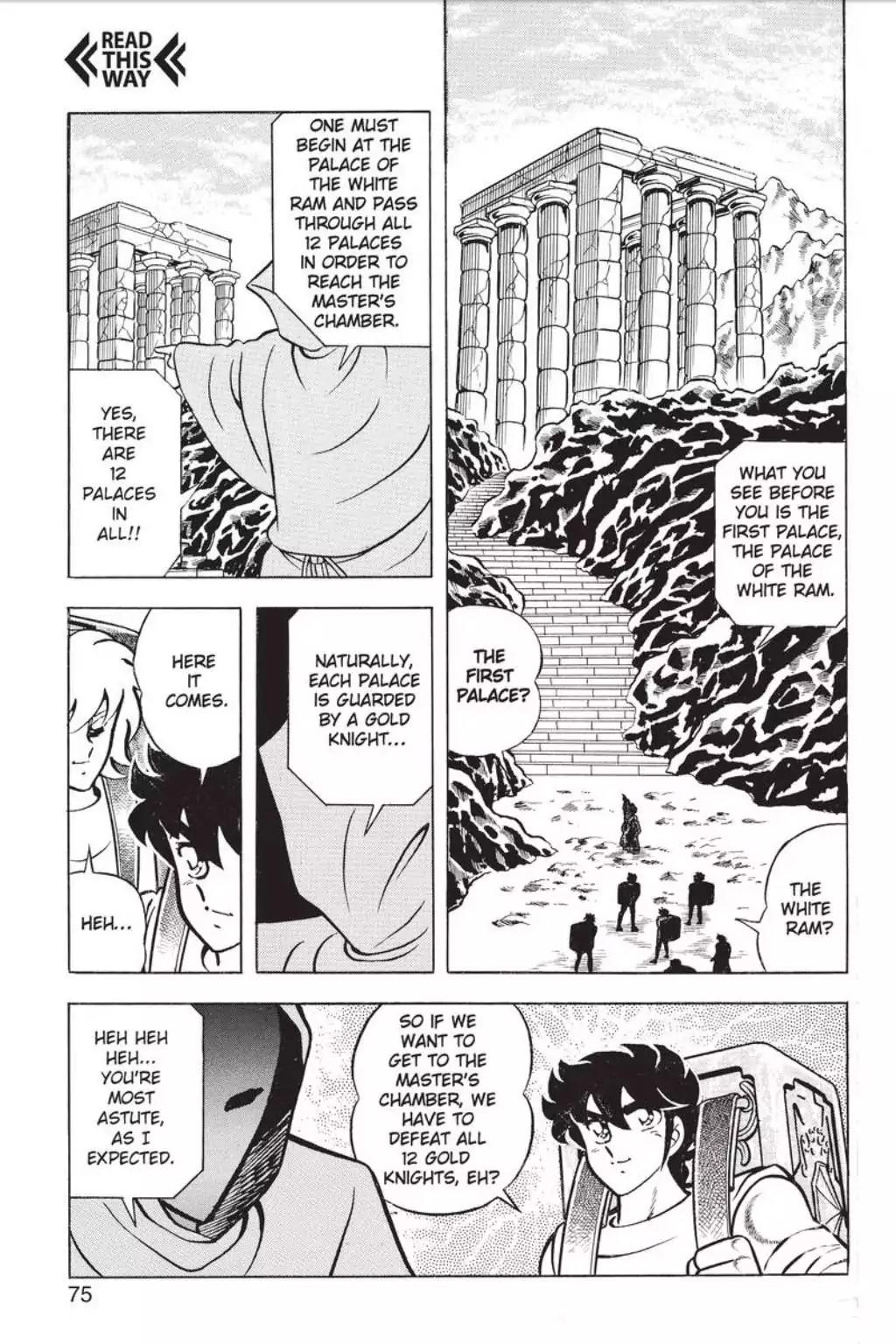 Saint Seiya Chapter 29 page 9 - Chapter 29: Sanctuary! The Twelve Palaces