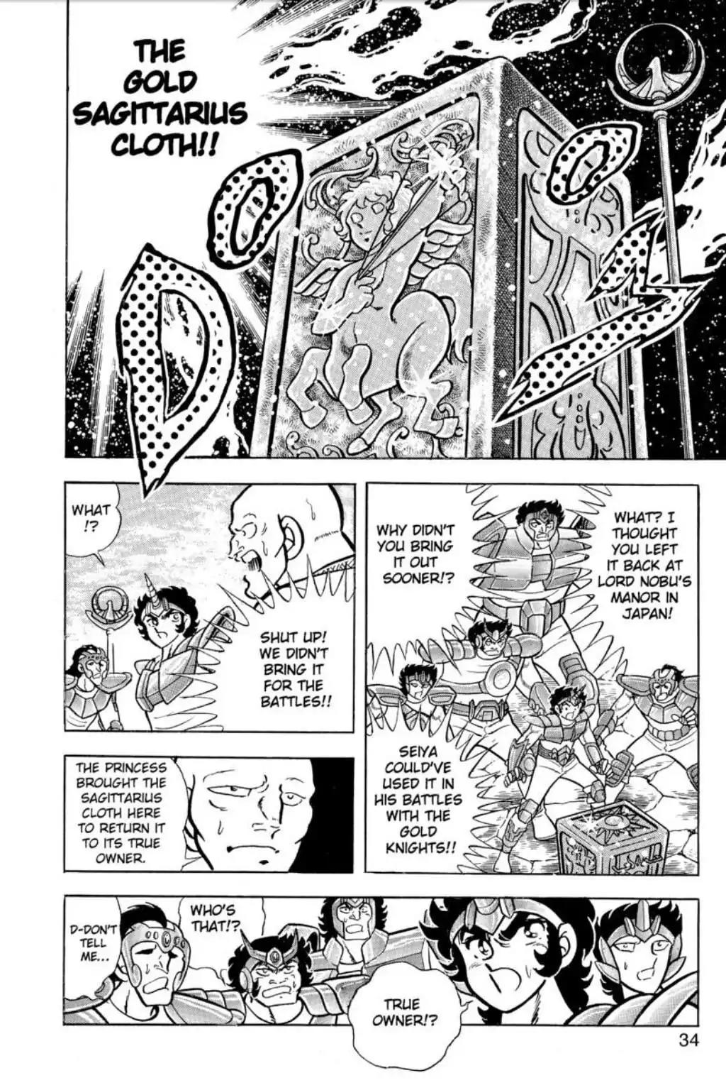 Saint Seiya Chapter 39 page 37 - Chapter 39: Only Death Can Stop Us!