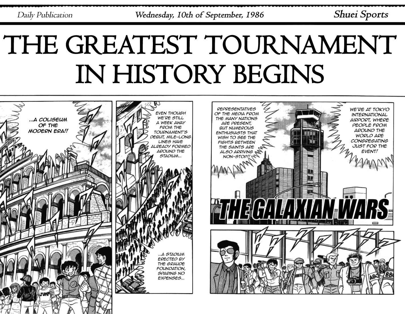 Saint Seiya Chapter 4 page 1 - Chapter 4