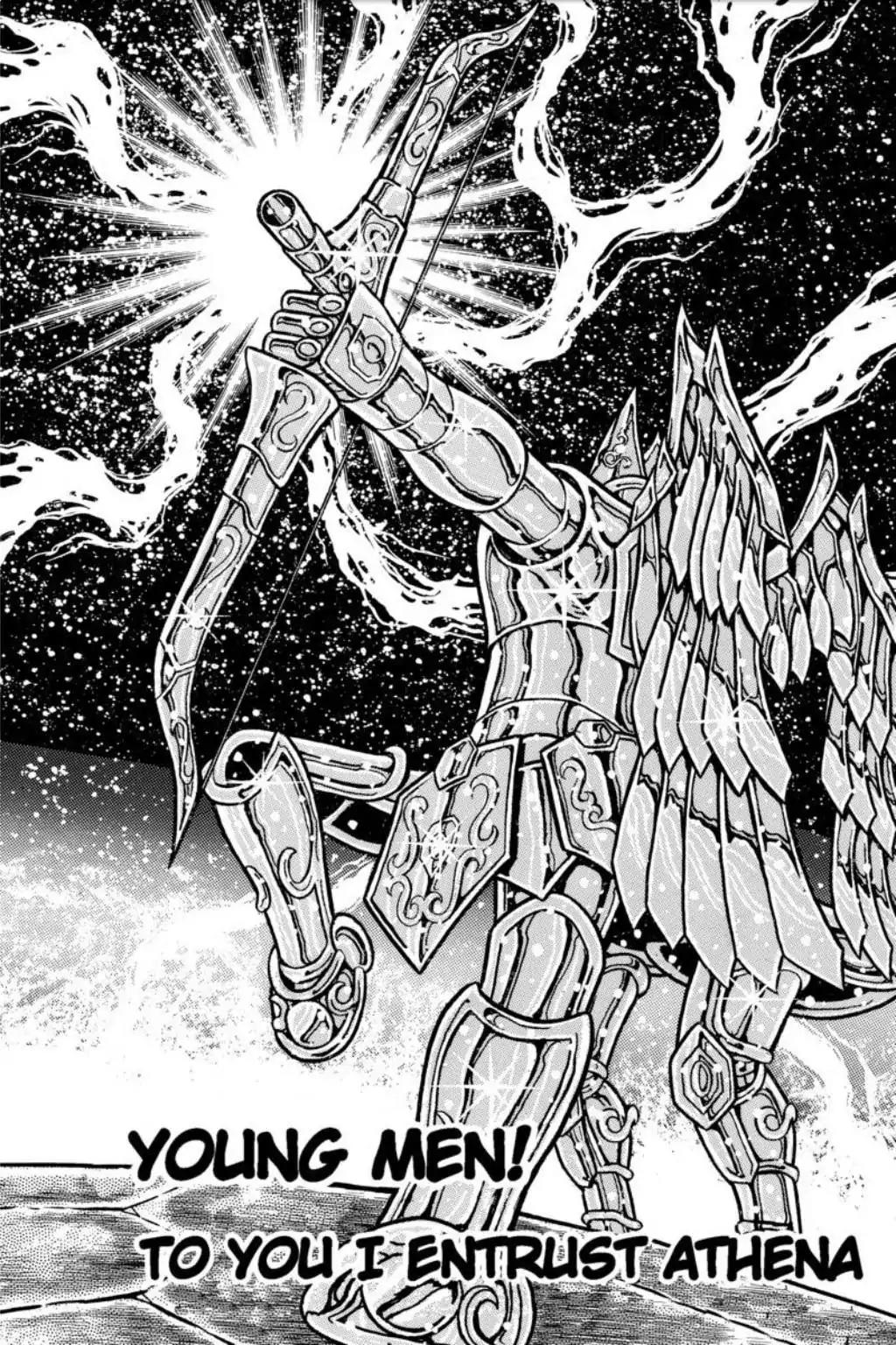Saint Seiya Chapter 40 page 1 - Chapter 40: Young Men! To You I Entrust Athena