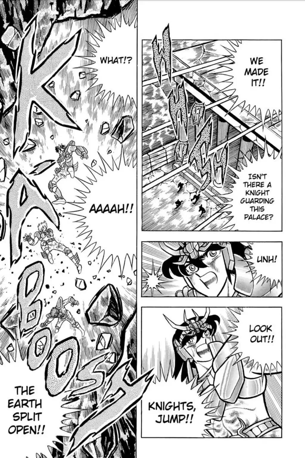 Saint Seiya Chapter 40 page 14 - Chapter 40: Young Men! To You I Entrust Athena