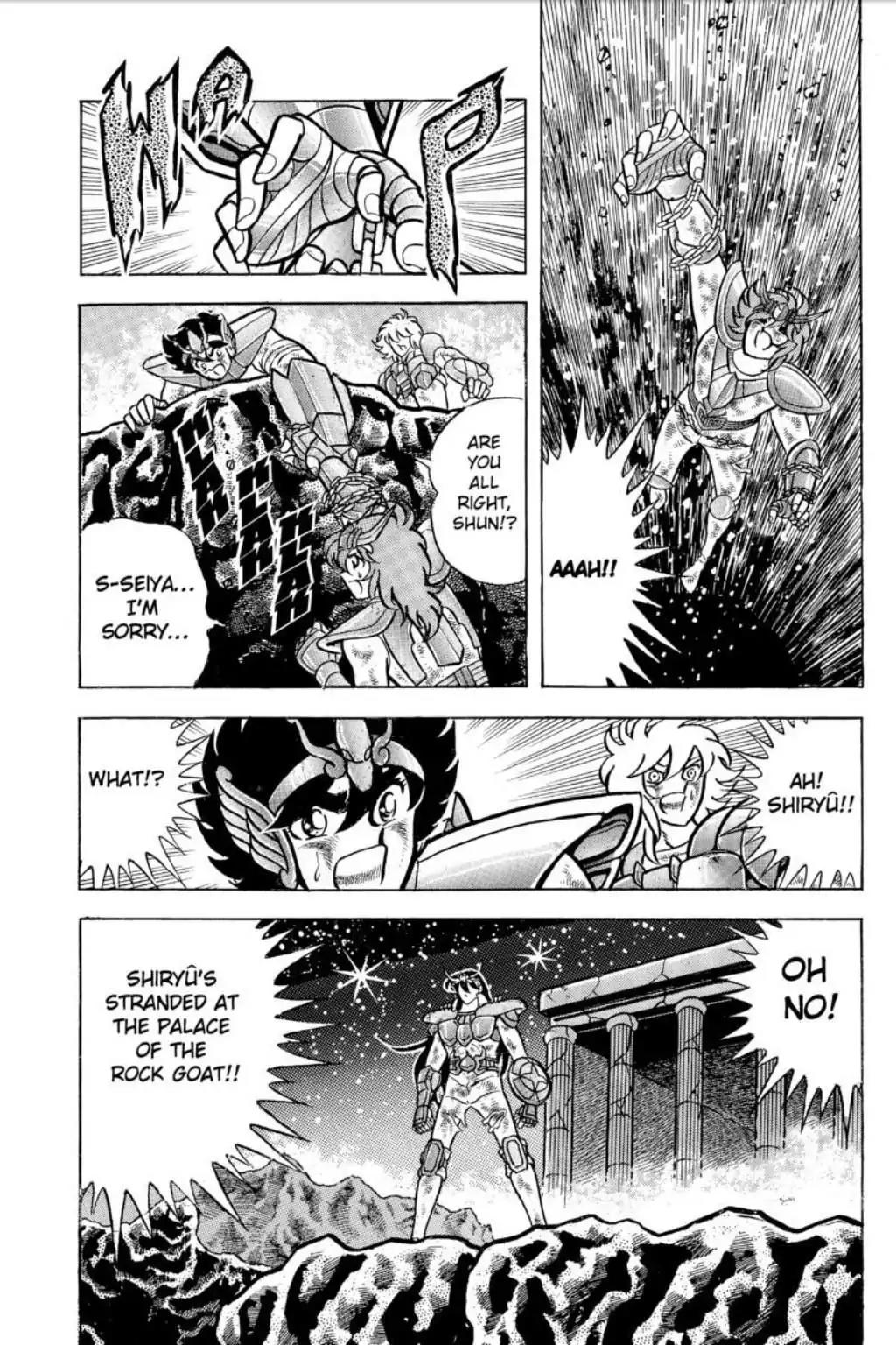 Saint Seiya Chapter 40 page 15 - Chapter 40: Young Men! To You I Entrust Athena