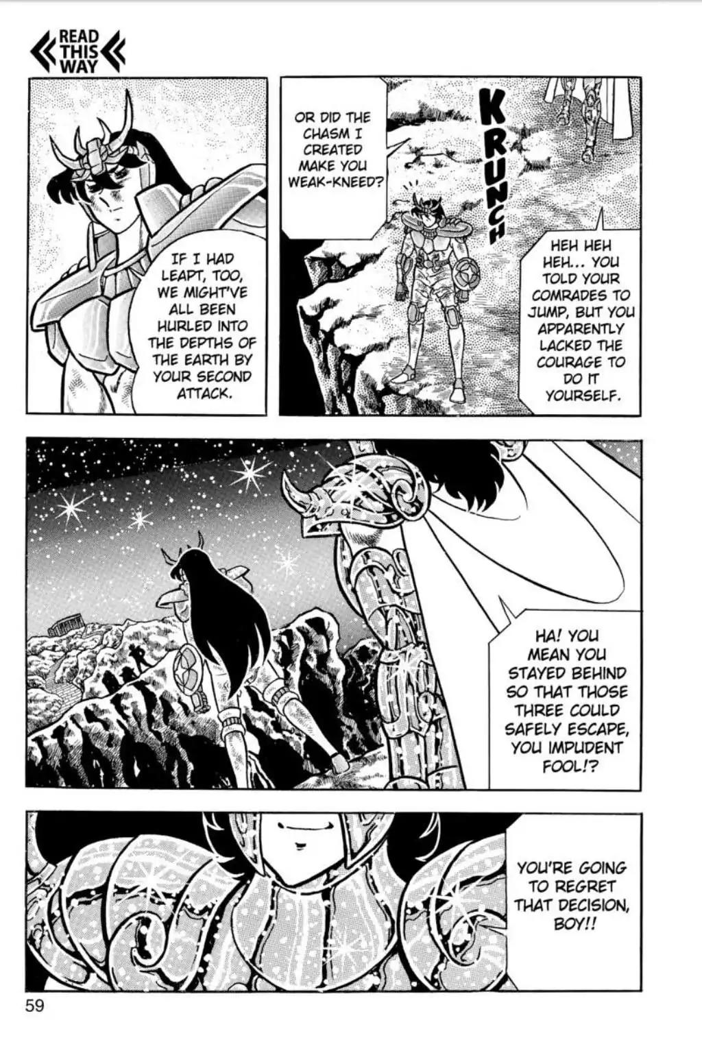 Saint Seiya Chapter 40 page 16 - Chapter 40: Young Men! To You I Entrust Athena
