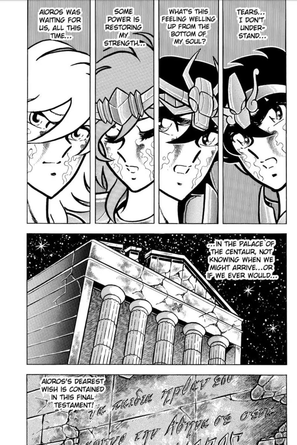 Saint Seiya Chapter 40 page 9 - Chapter 40: Young Men! To You I Entrust Athena