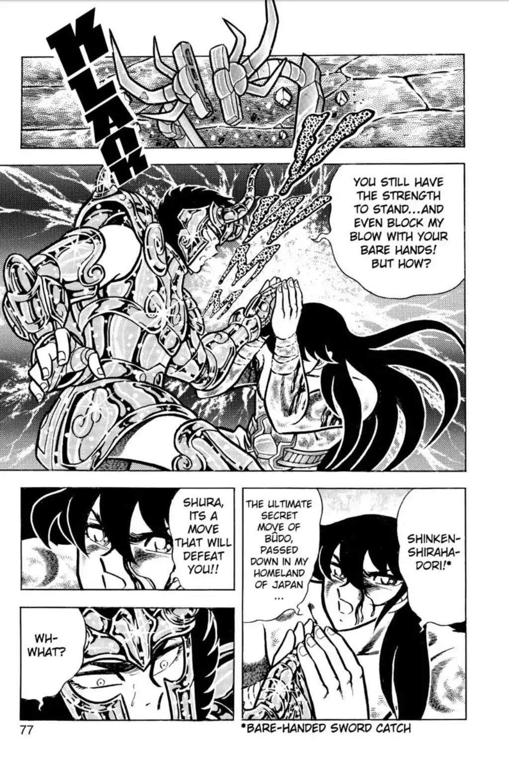 Saint Seiya Chapter 41 page 17 - Chapter 41: Shura! The Man Who Wields Excalibur