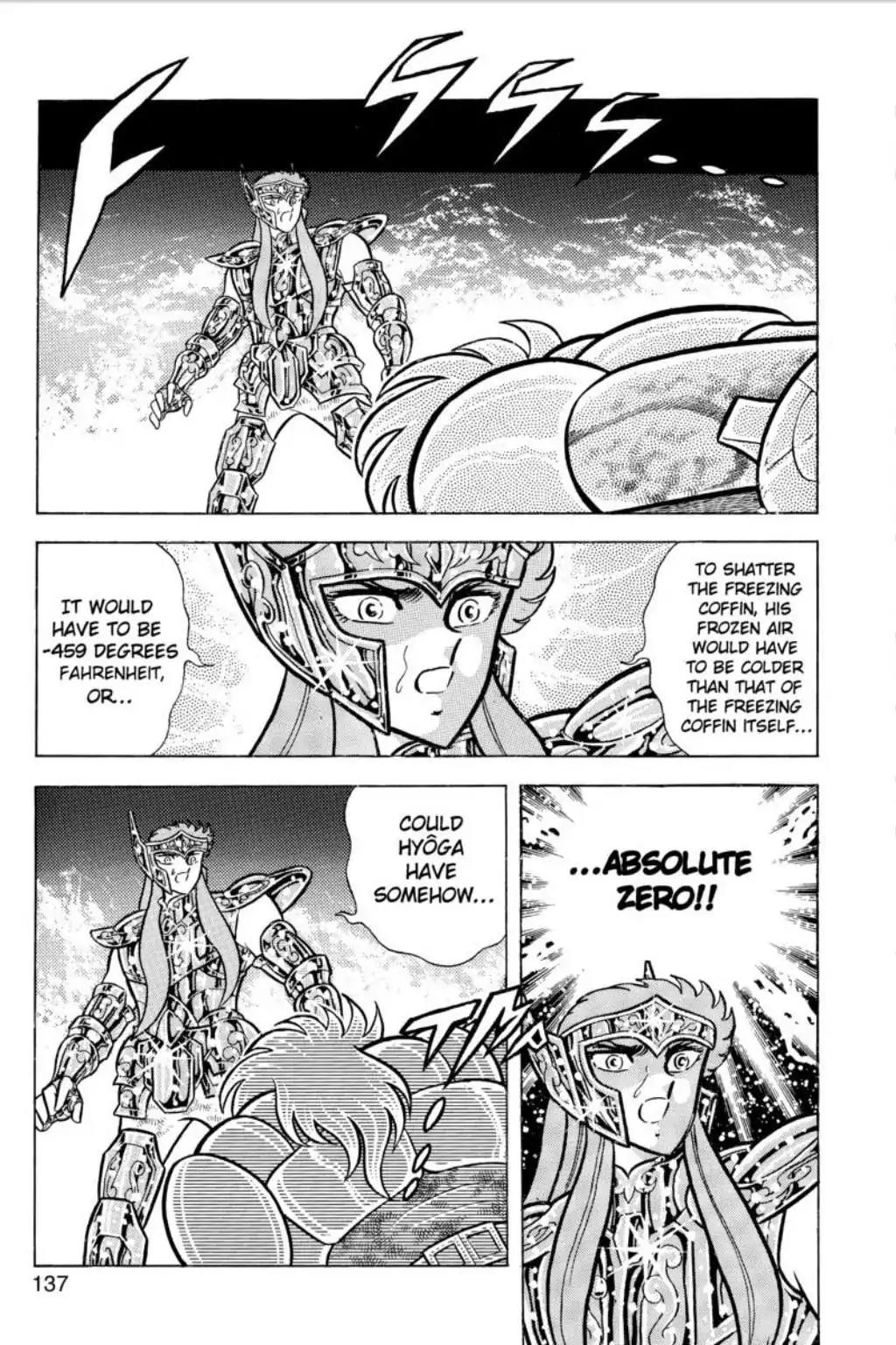 Saint Seiya Chapter 42 page 22 - Chapter 42: The Ultimate Frozen Air! The Absolute Zero Chapter