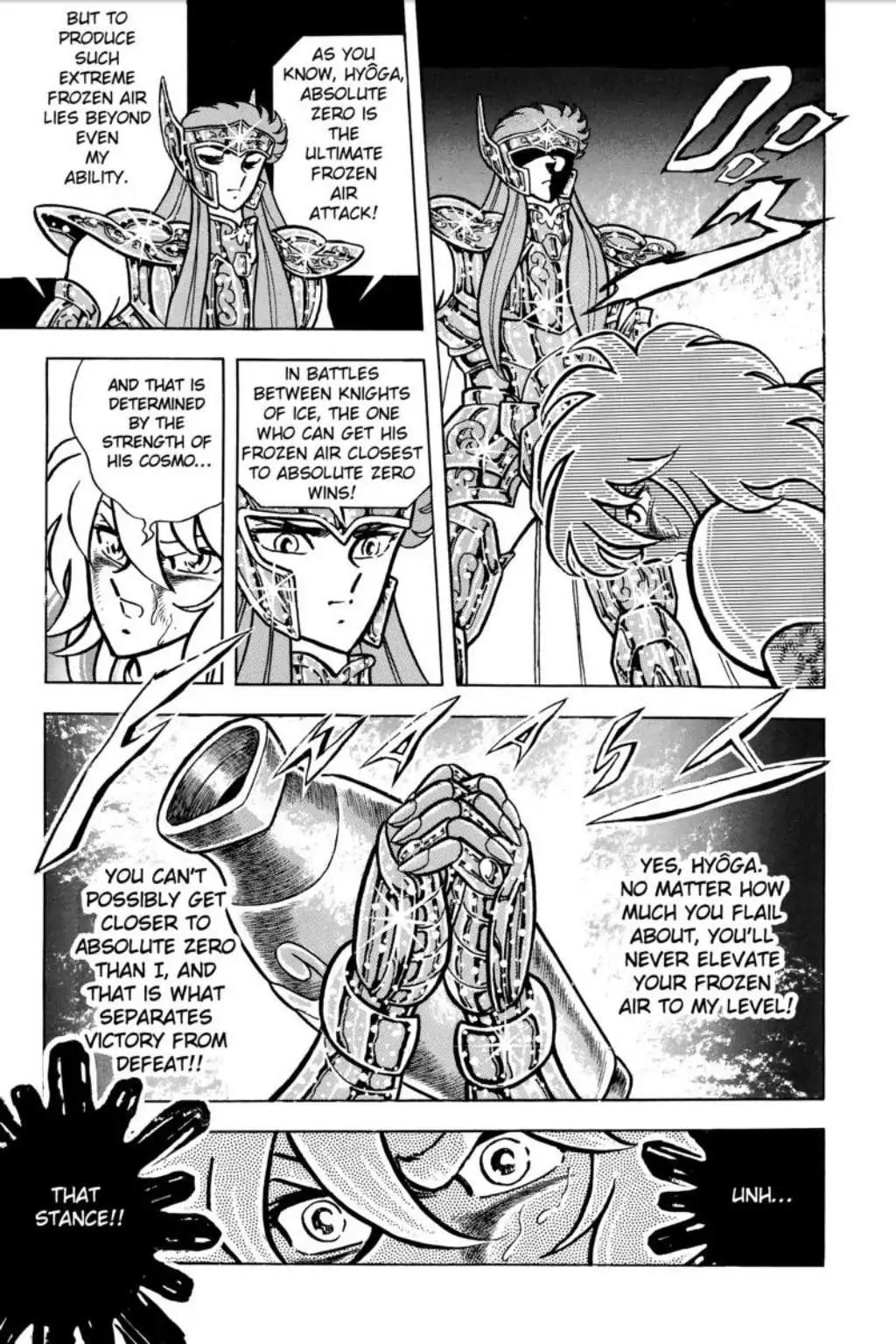 Saint Seiya Chapter 42 page 8 - Chapter 42: The Ultimate Frozen Air! The Absolute Zero Chapter