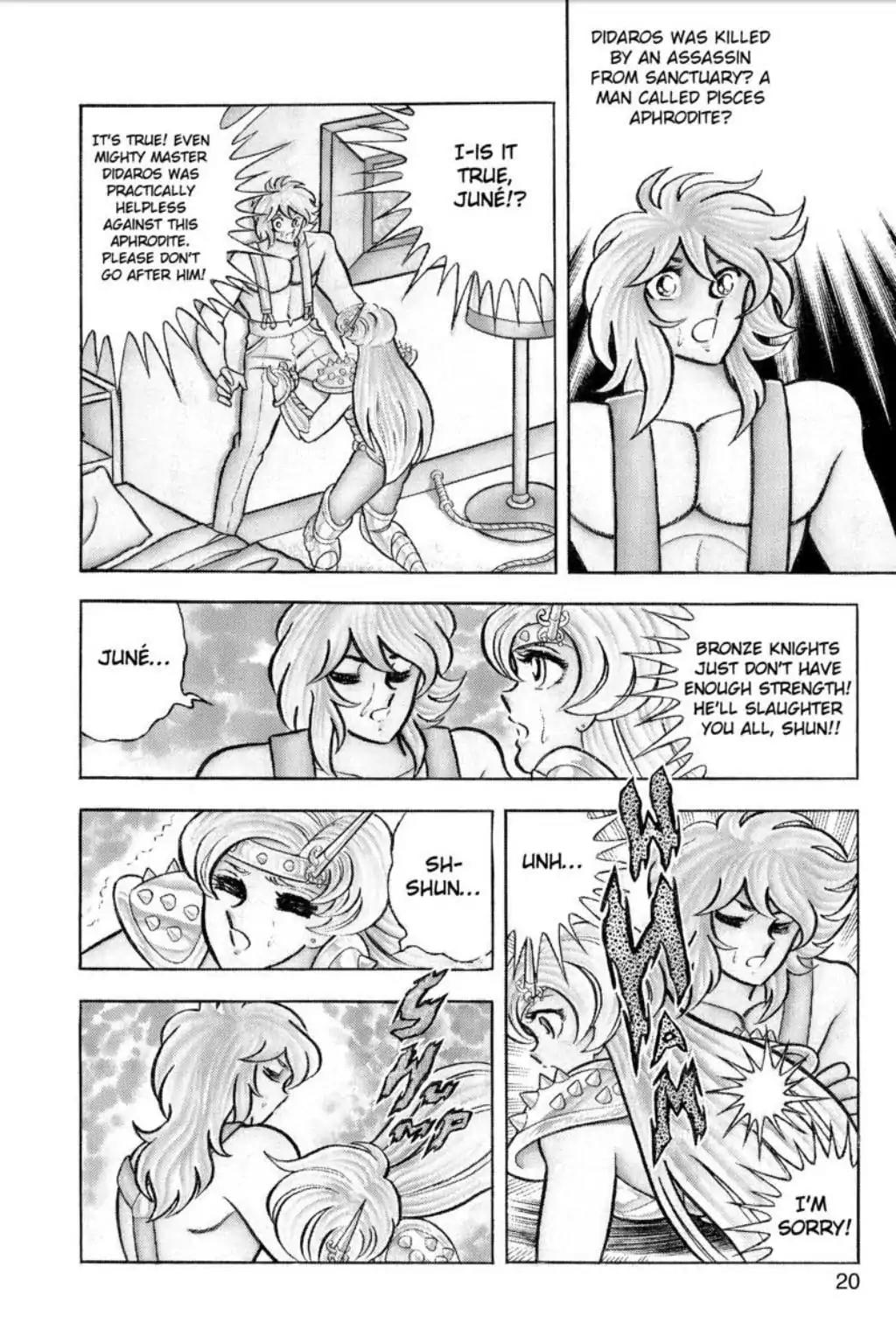 Saint Seiya Chapter 43 page 19 - Chapter 43: The Funeral Procession Of Roses