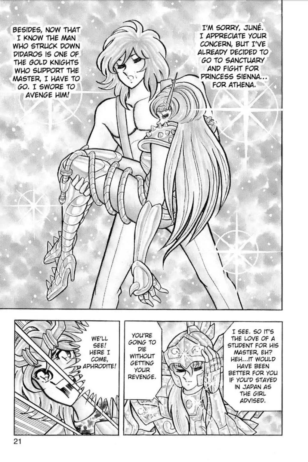 Saint Seiya Chapter 43 page 20 - Chapter 43: The Funeral Procession Of Roses