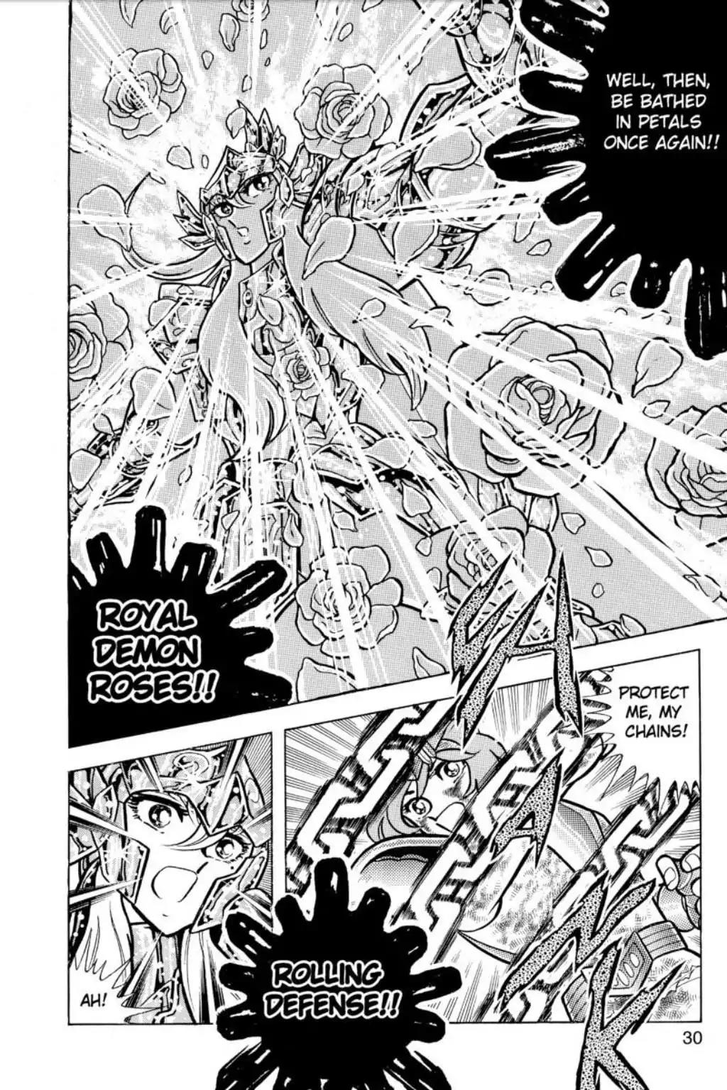 Saint Seiya Chapter 43 page 28 - Chapter 43: The Funeral Procession Of Roses
