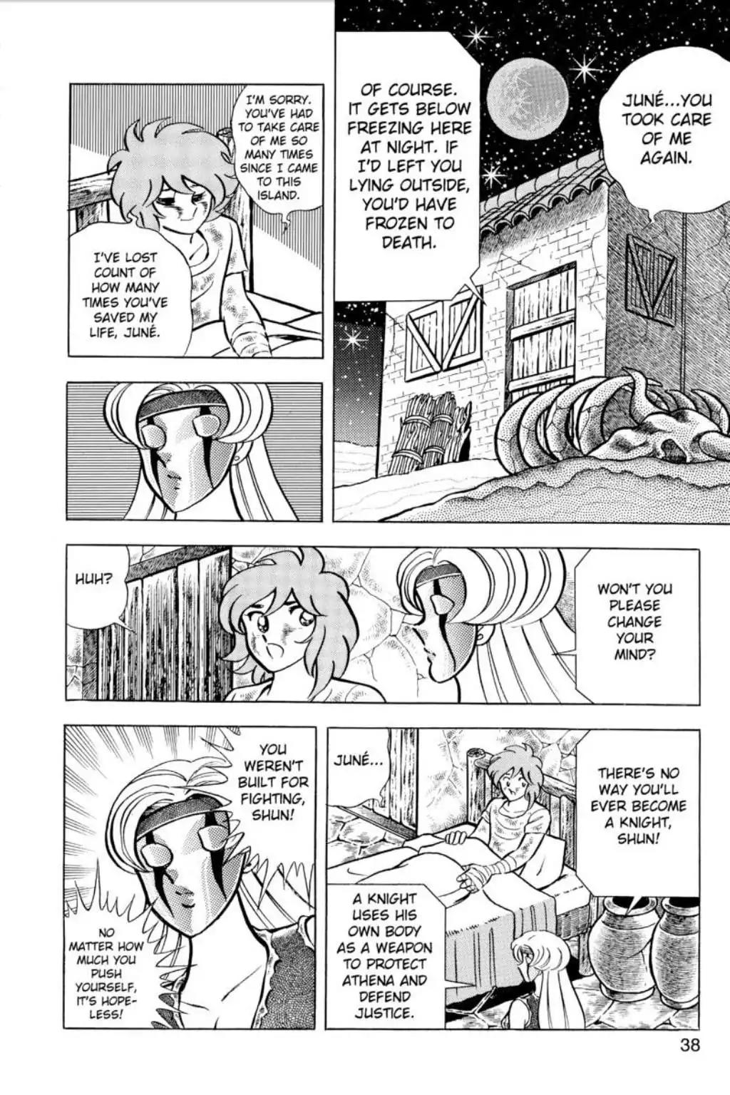 Saint Seiya Chapter 43 page 36 - Chapter 43: The Funeral Procession Of Roses