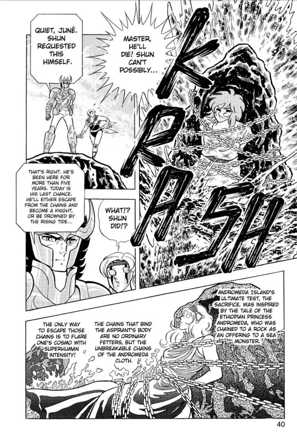 Saint Seiya Chapter 43 page 38 - Chapter 43: The Funeral Procession Of Roses