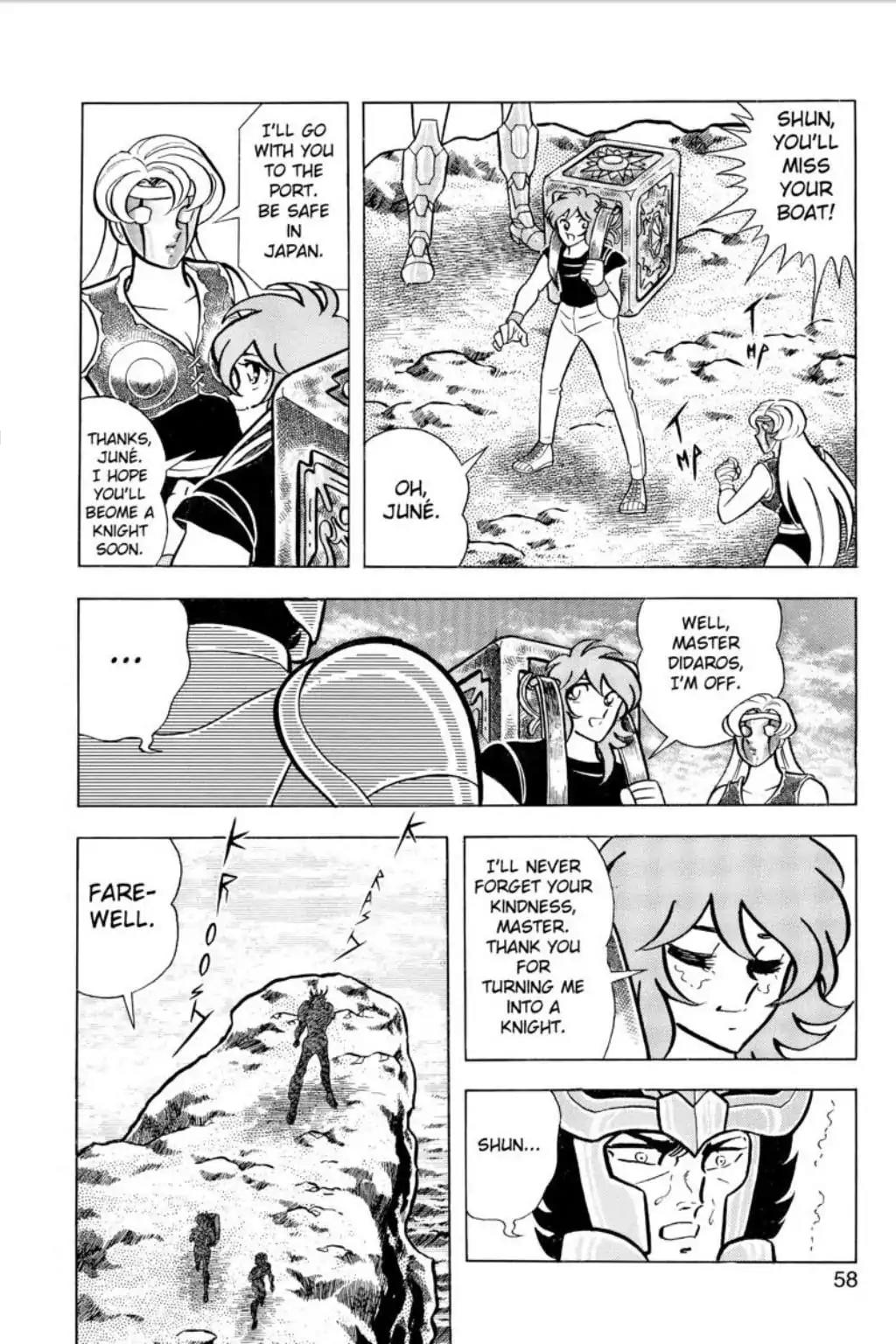 Saint Seiya Chapter 43 page 56 - Chapter 43: The Funeral Procession Of Roses