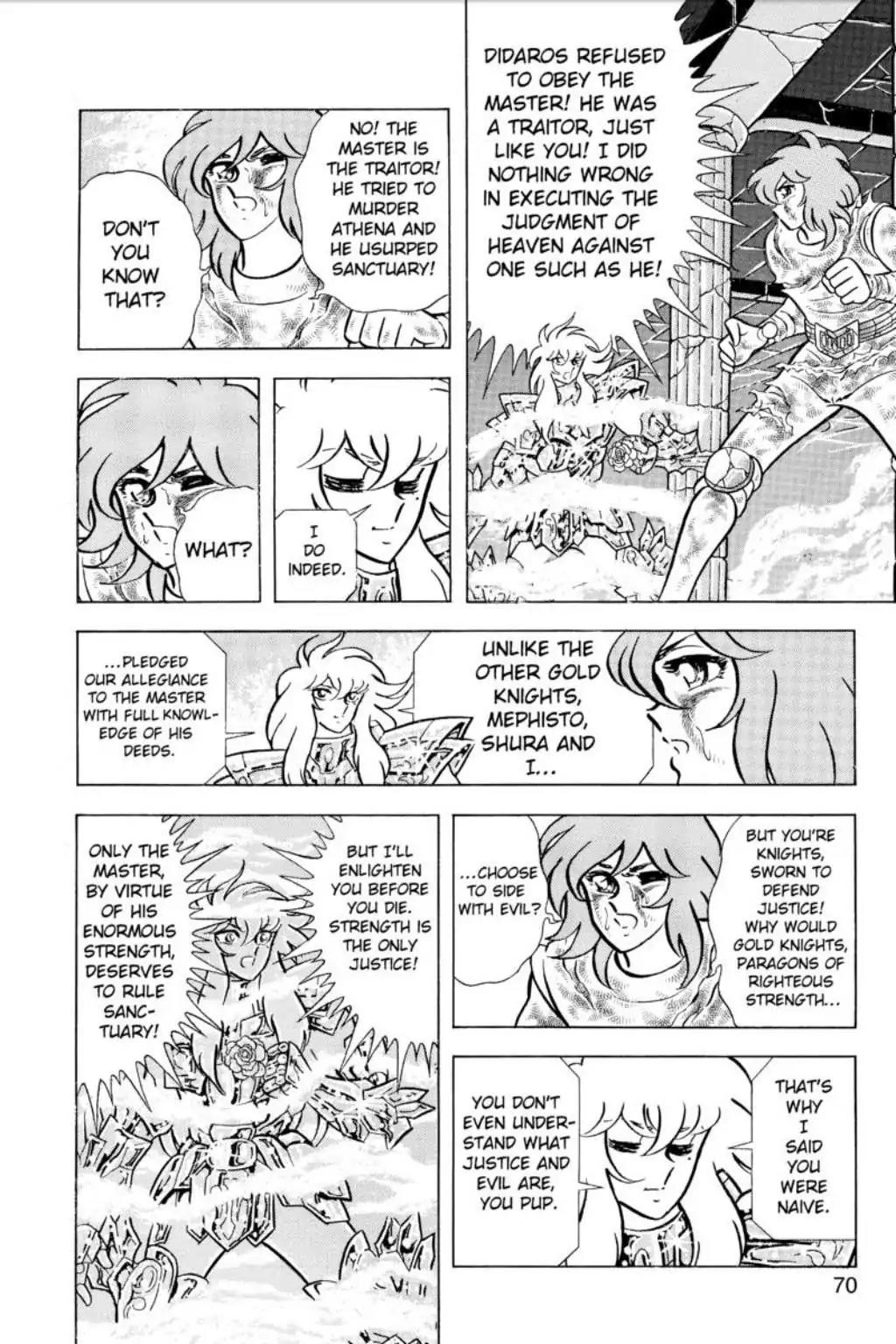 Saint Seiya Chapter 43 page 67 - Chapter 43: The Funeral Procession Of Roses