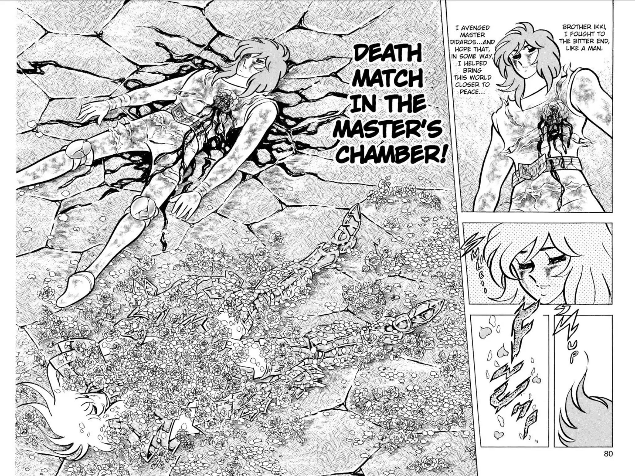 Saint Seiya Chapter 44 page 1 - Chapter 44: Death Match In The Master's Chamber!