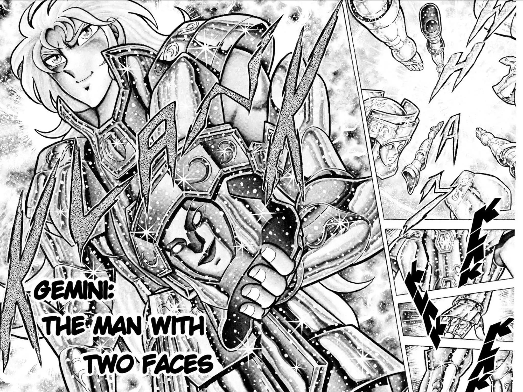 Saint Seiya Chapter 45 page 1 - Chapter 45: Gemini - The Man With Two Faces