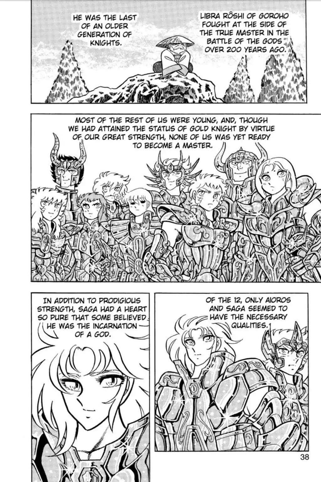 Saint Seiya Chapter 46 page 35 - Chapter 46: His Name Is Saga