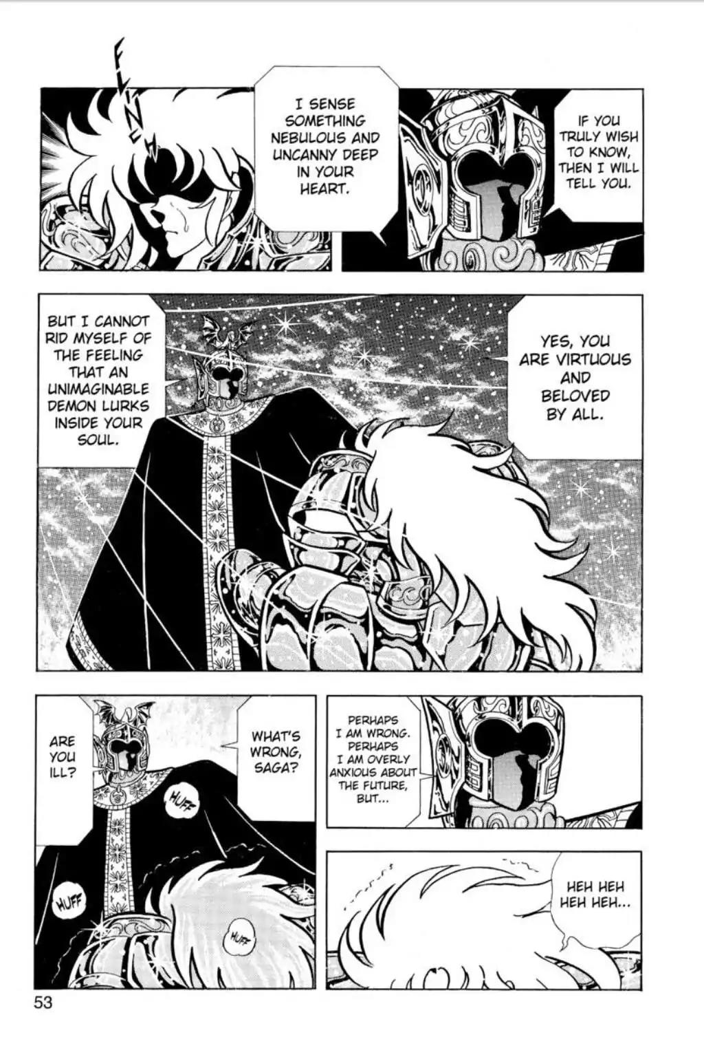 Saint Seiya Chapter 46 page 50 - Chapter 46: His Name Is Saga