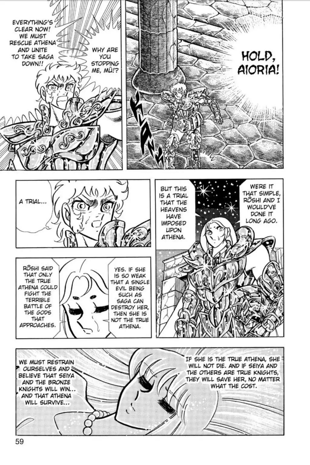Saint Seiya Chapter 46 page 55 - Chapter 46: His Name Is Saga