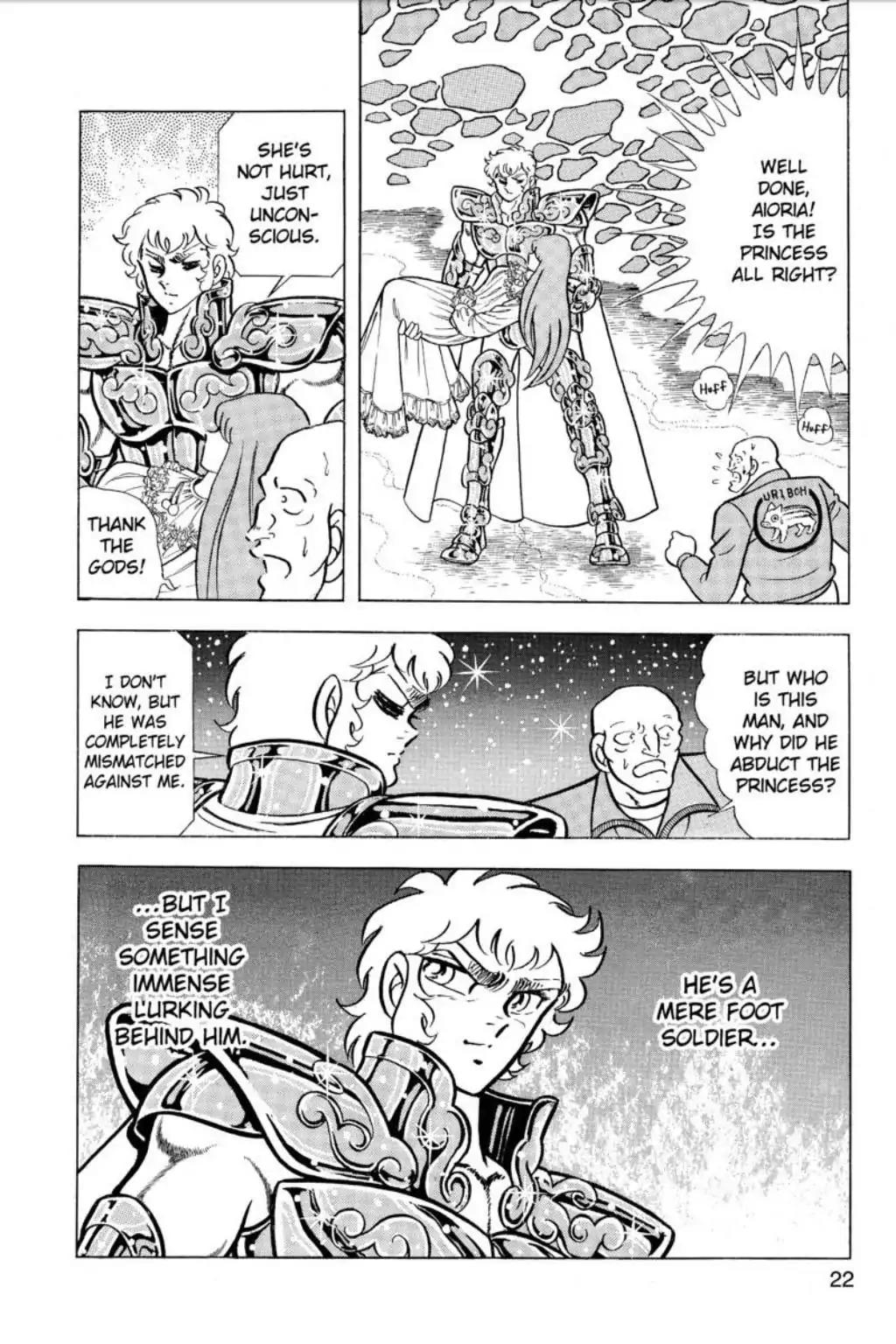 Saint Seiya Chapter 49 page 21 - Chapter 49: The Undersea Temple