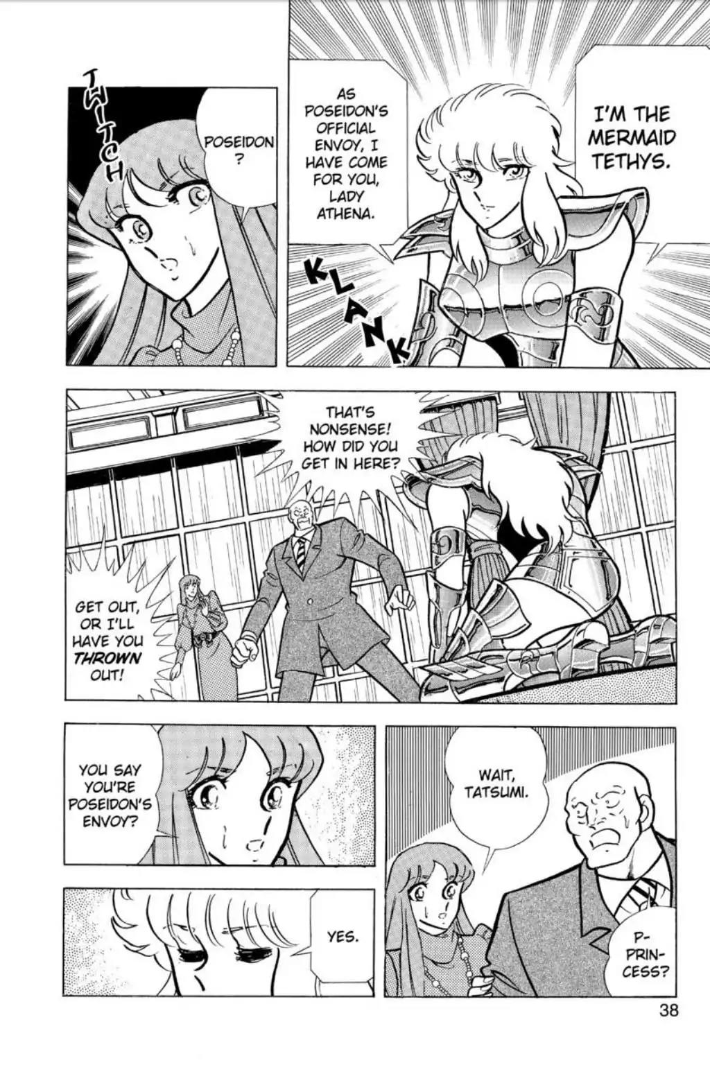 Saint Seiya Chapter 49 page 36 - Chapter 49: The Undersea Temple