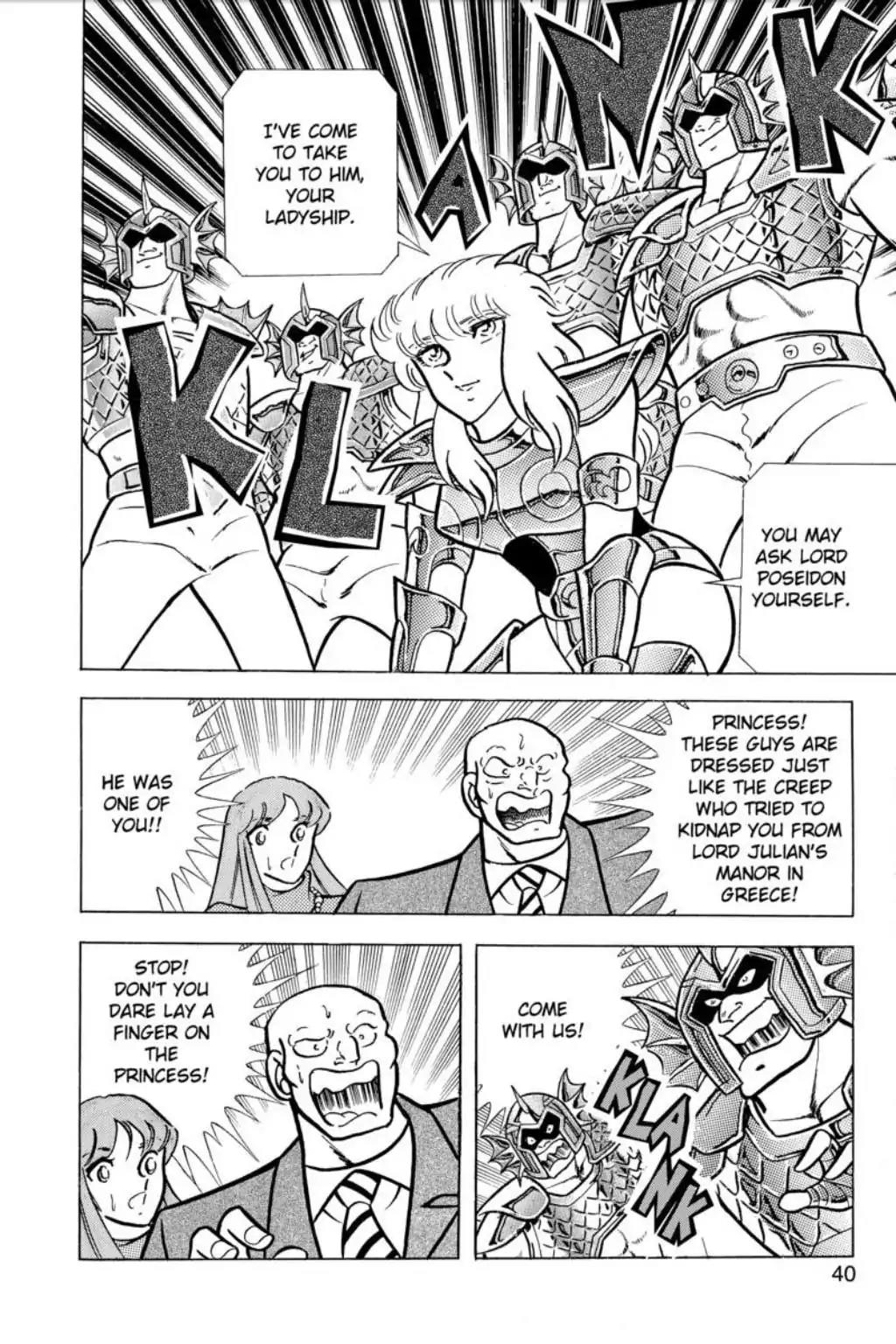 Saint Seiya Chapter 49 page 38 - Chapter 49: The Undersea Temple