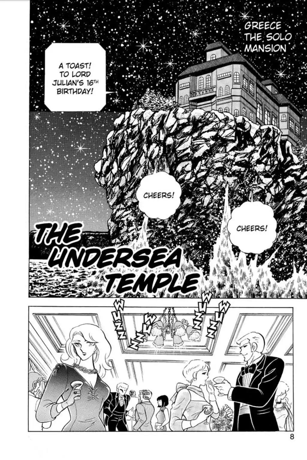 Saint Seiya Chapter 49 page 8 - Chapter 49: The Undersea Temple