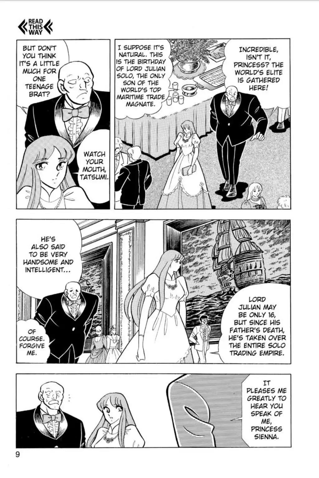 Saint Seiya Chapter 49 page 9 - Chapter 49: The Undersea Temple
