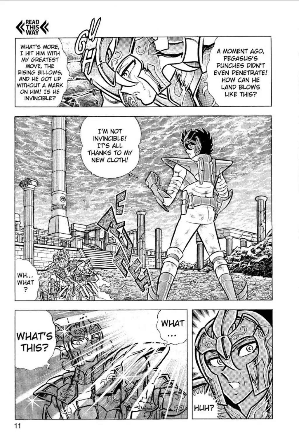 Saint Seiya Chapter 53 page 11 - Chapter 53: The Gold-Hued Bronze Cloth