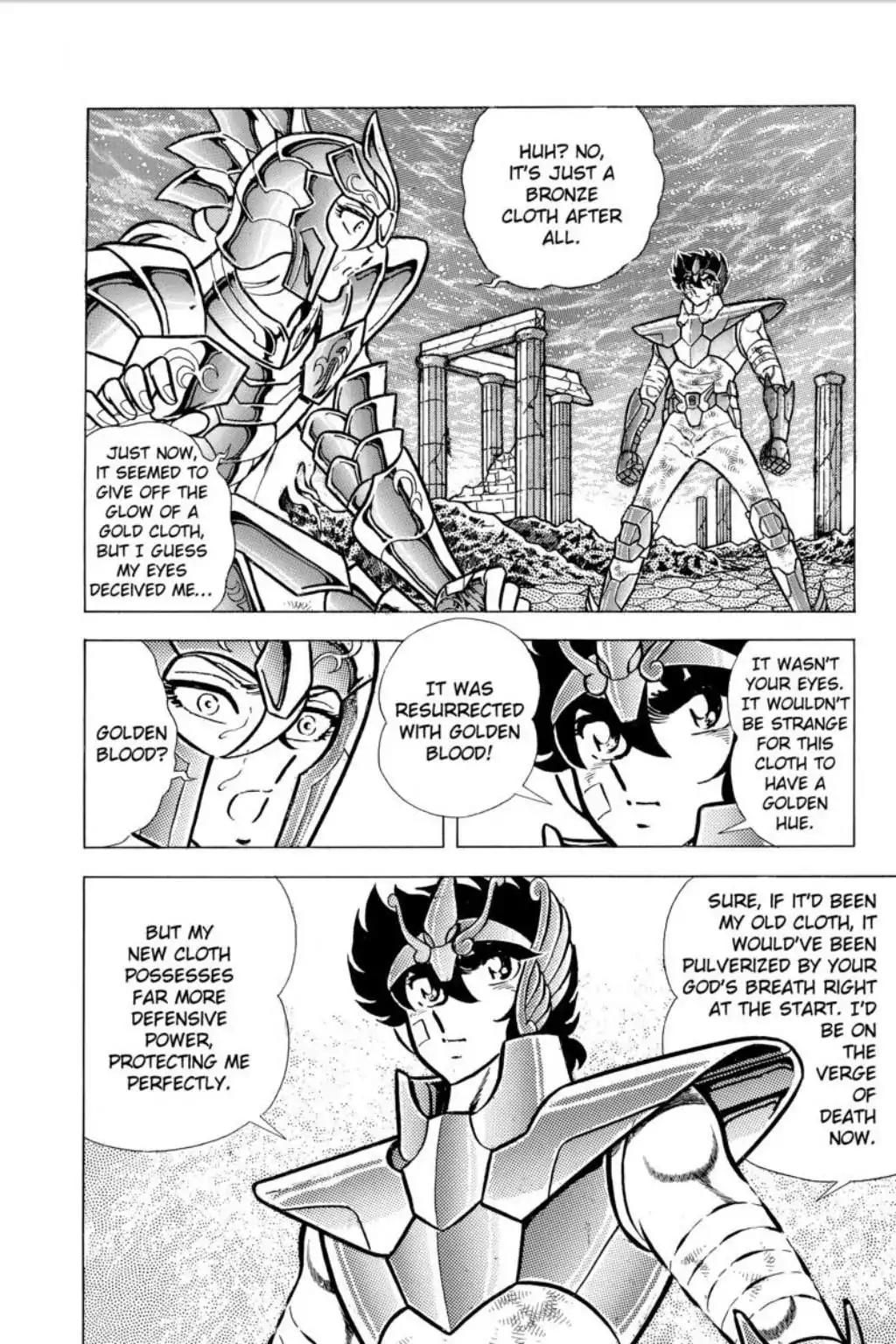 Saint Seiya Chapter 53 page 14 - Chapter 53: The Gold-Hued Bronze Cloth