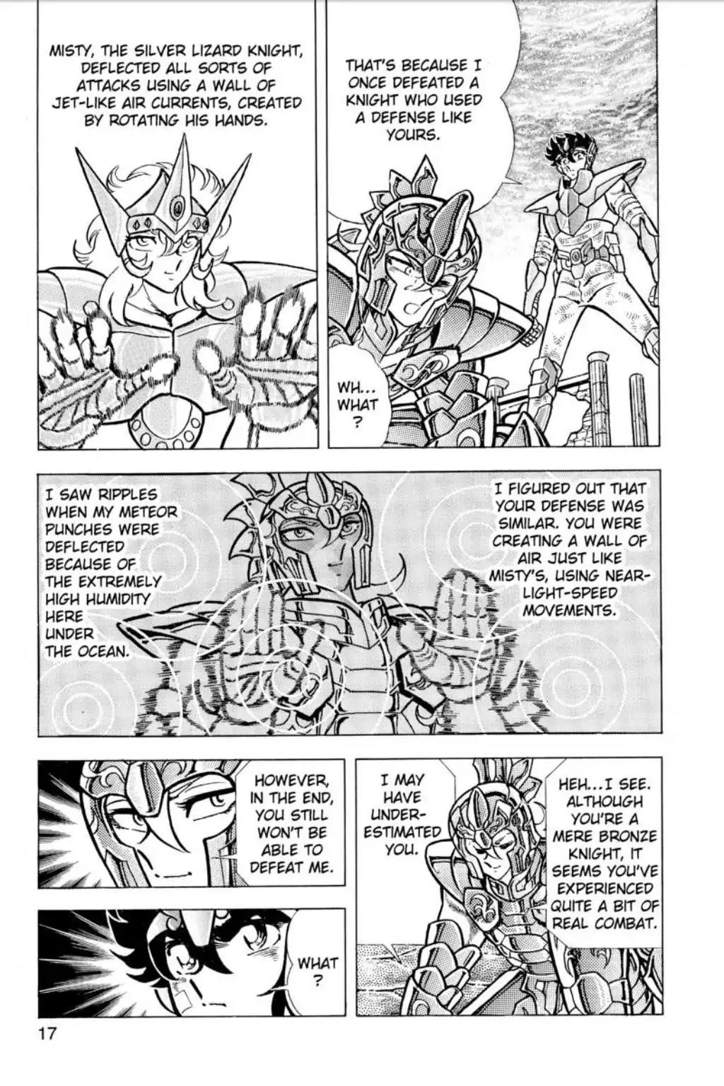 Saint Seiya Chapter 53 page 17 - Chapter 53: The Gold-Hued Bronze Cloth