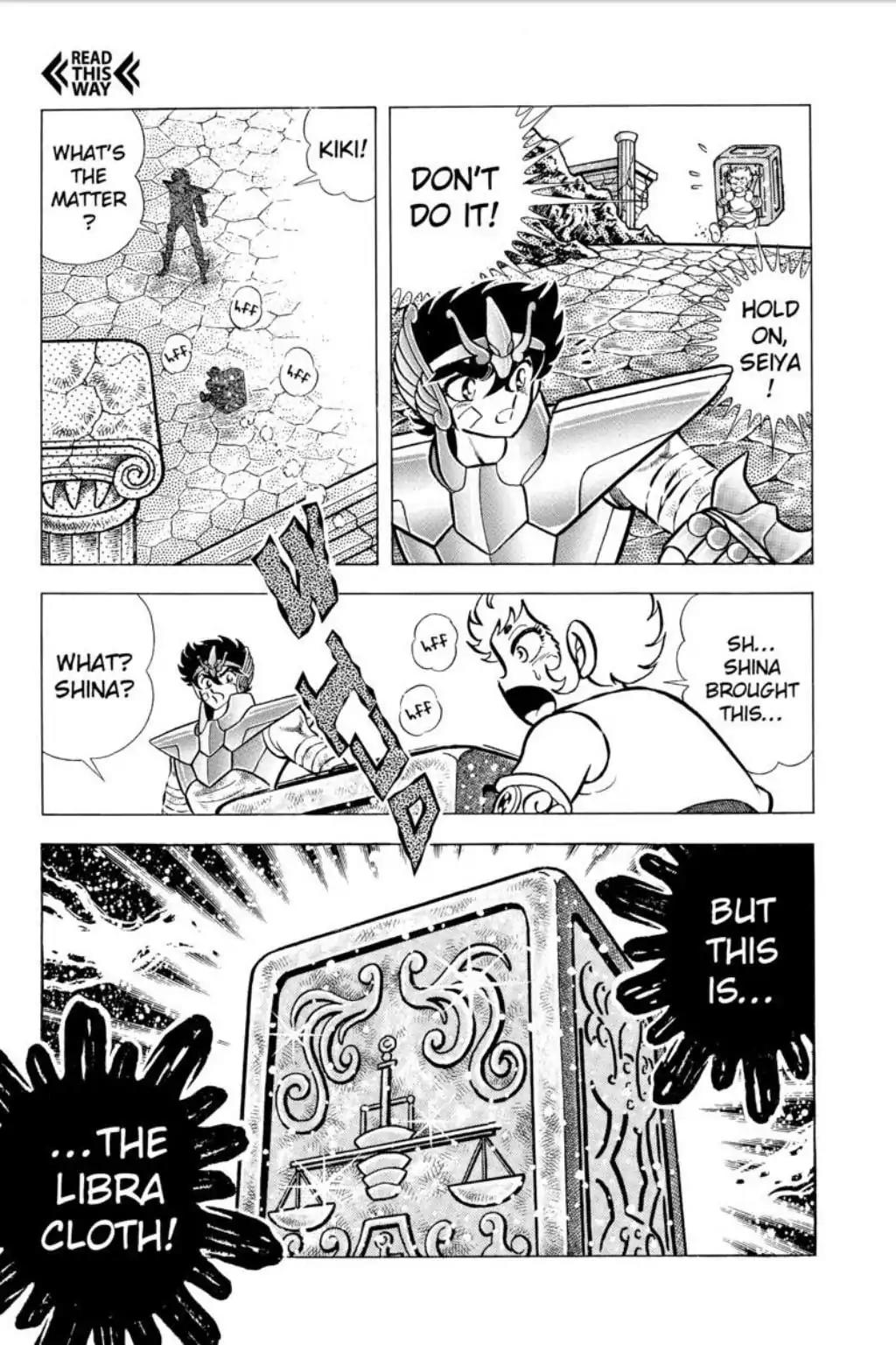Saint Seiya Chapter 53 page 35 - Chapter 53: The Gold-Hued Bronze Cloth