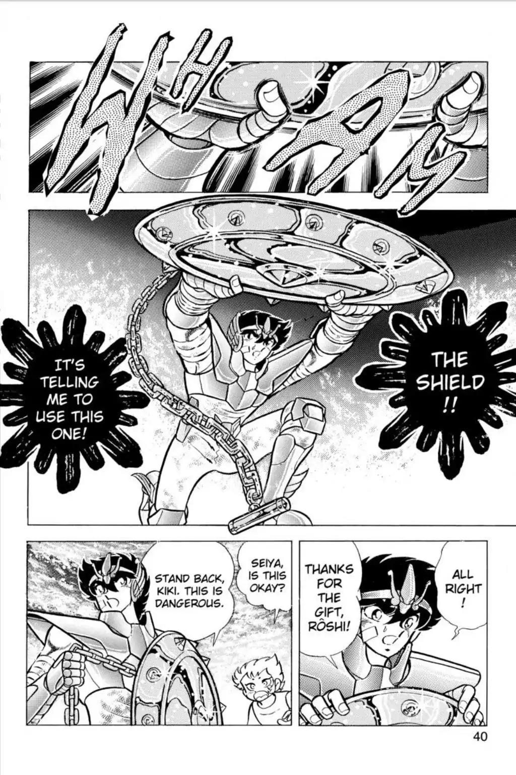 Saint Seiya Chapter 53 page 38 - Chapter 53: The Gold-Hued Bronze Cloth