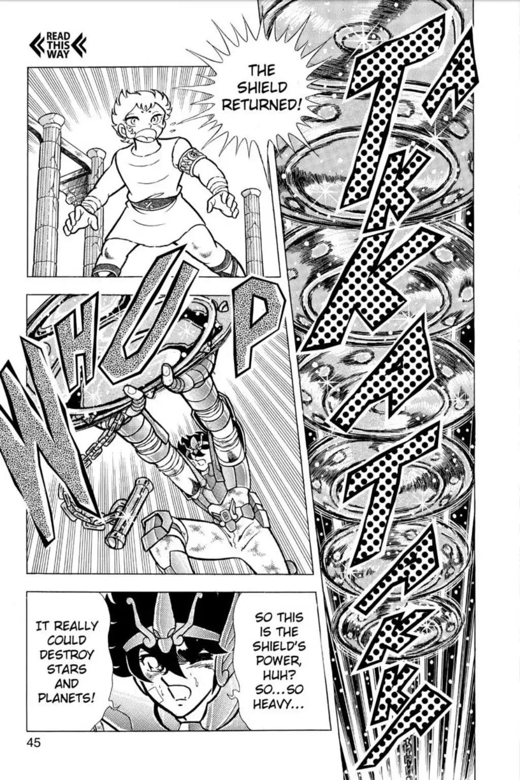 Saint Seiya Chapter 53 page 43 - Chapter 53: The Gold-Hued Bronze Cloth