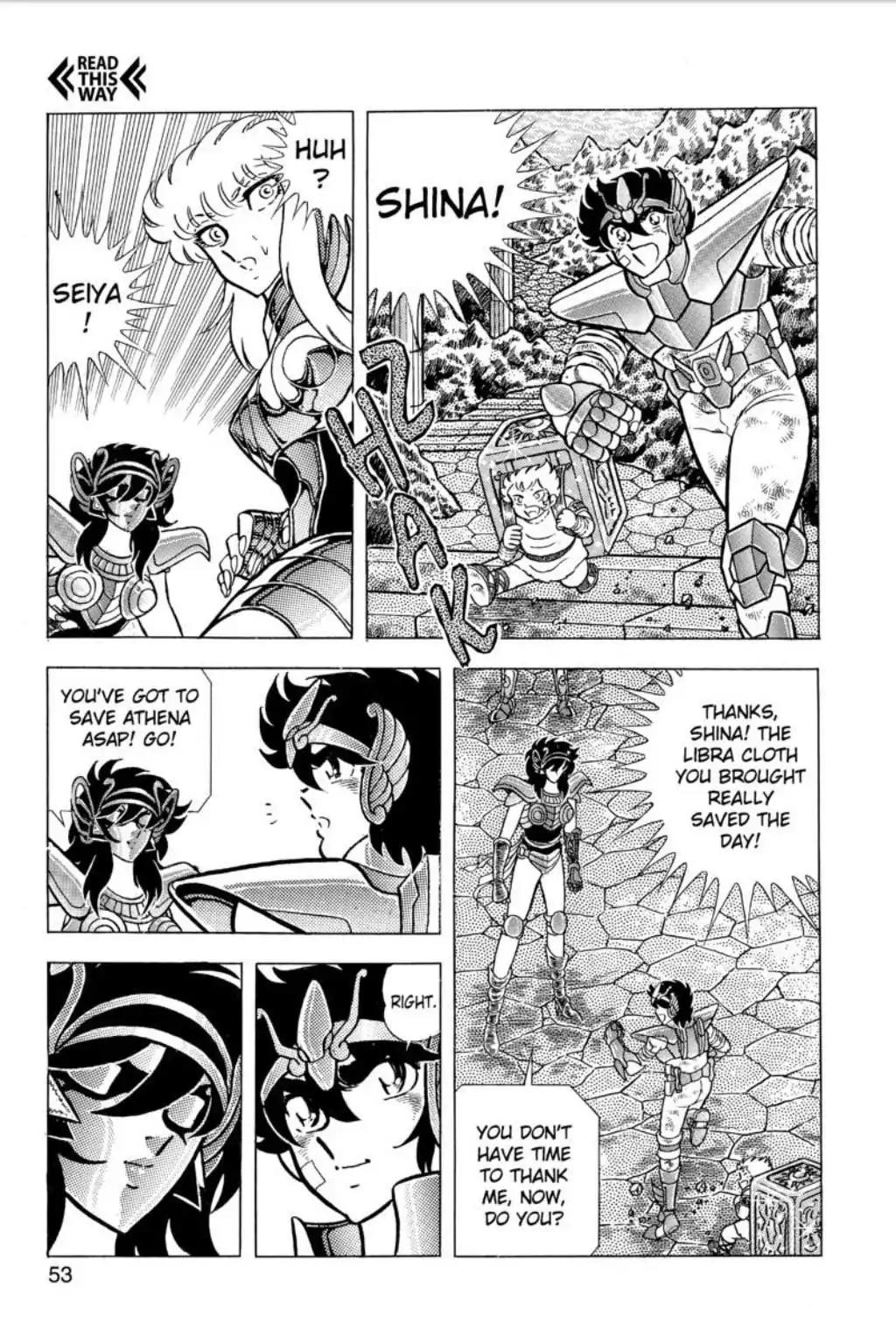 Saint Seiya Chapter 53 page 49 - Chapter 53: The Gold-Hued Bronze Cloth