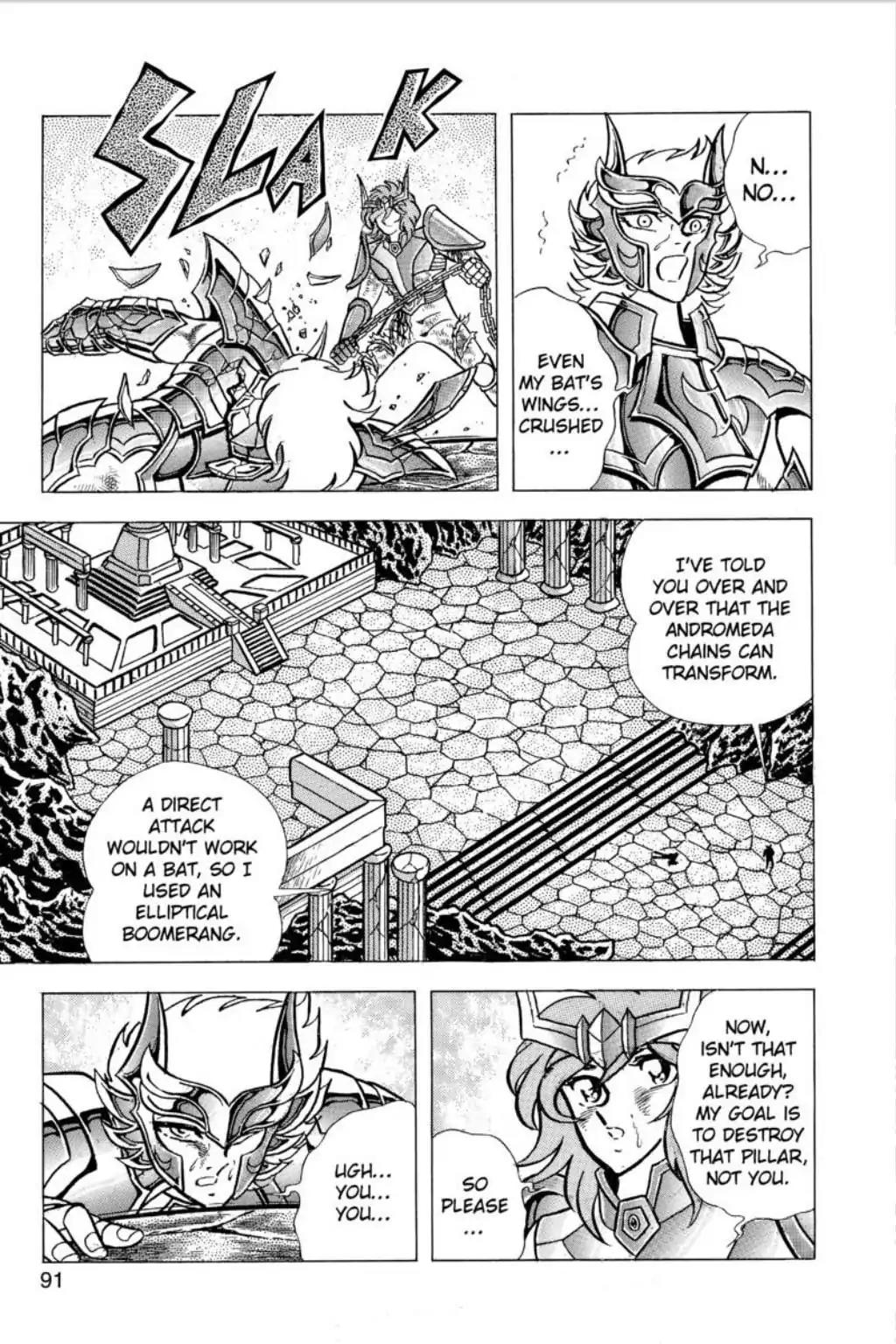 Saint Seiya Chapter 54 page 28 - Chapter 54: Death Match! The Sound Pacific Pillar