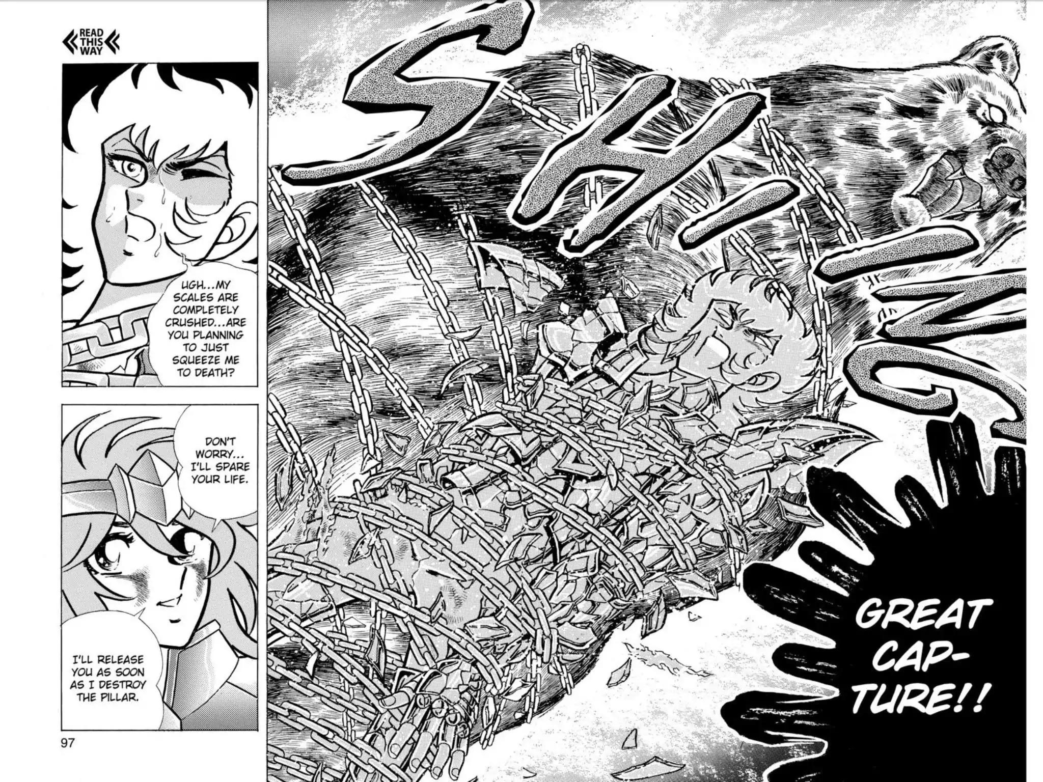 Saint Seiya Chapter 54 page 33 - Chapter 54: Death Match! The Sound Pacific Pillar