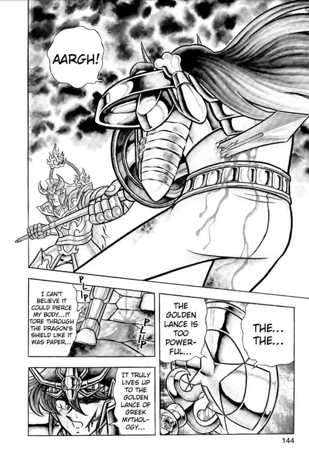 Saint Seiya Chapter 56 page 11 - Chapter 56: The Golden Lance Vs. Excalibur