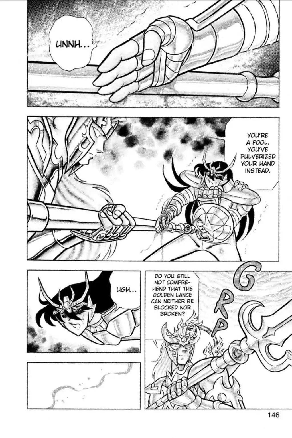 Saint Seiya Chapter 56 page 13 - Chapter 56: The Golden Lance Vs. Excalibur