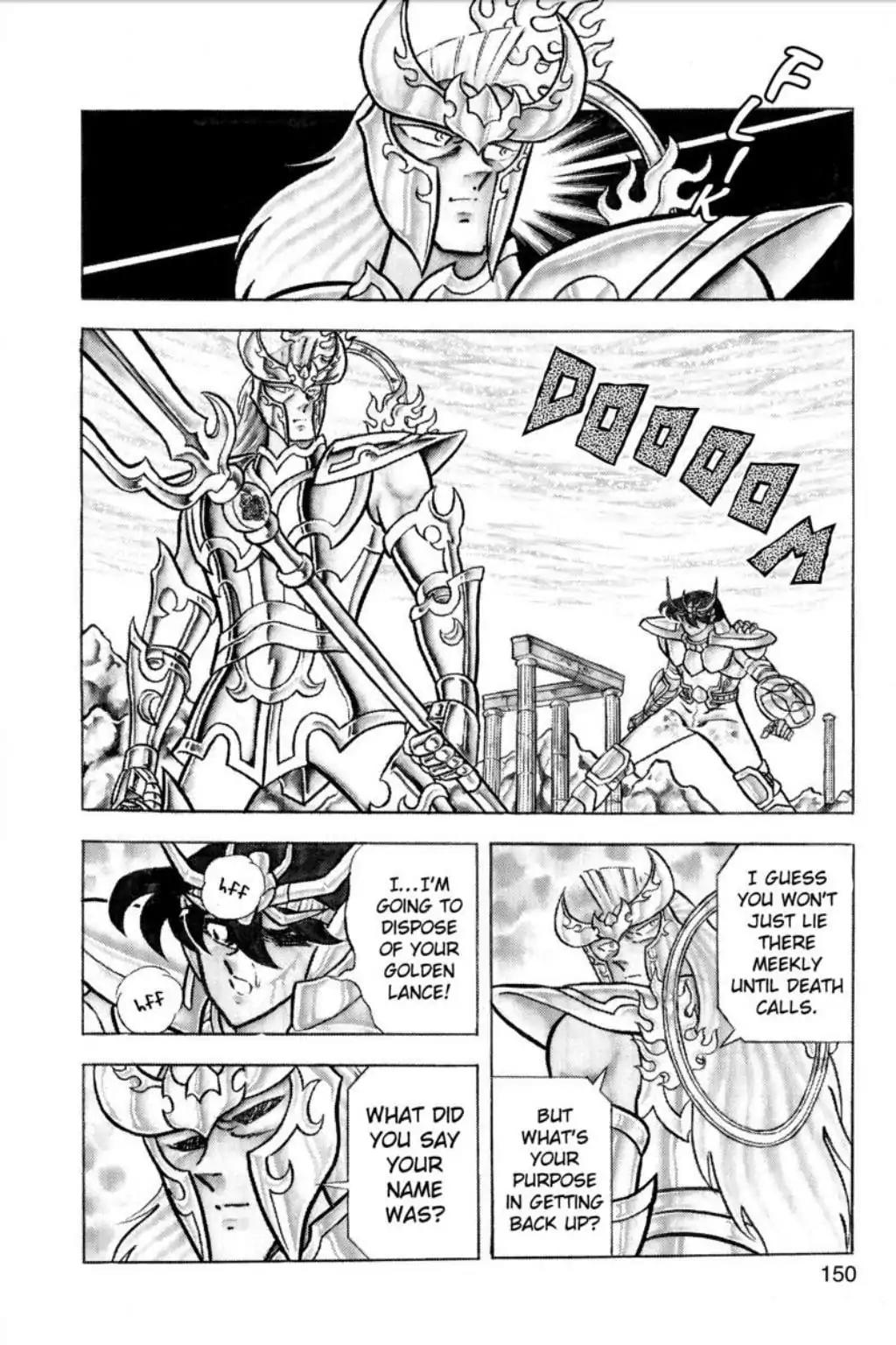 Saint Seiya Chapter 56 page 17 - Chapter 56: The Golden Lance Vs. Excalibur