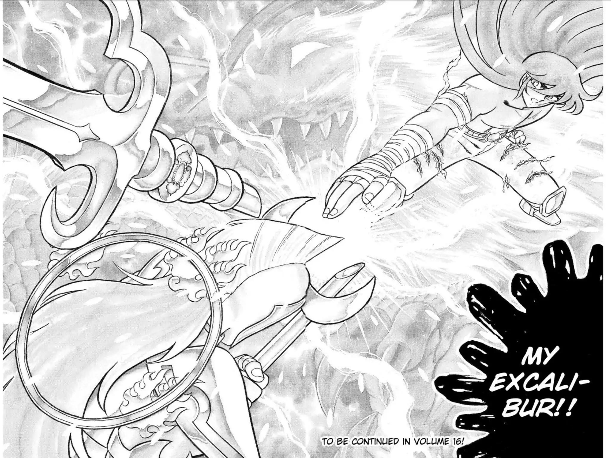 Saint Seiya Chapter 56 page 33 - Chapter 56: The Golden Lance Vs. Excalibur