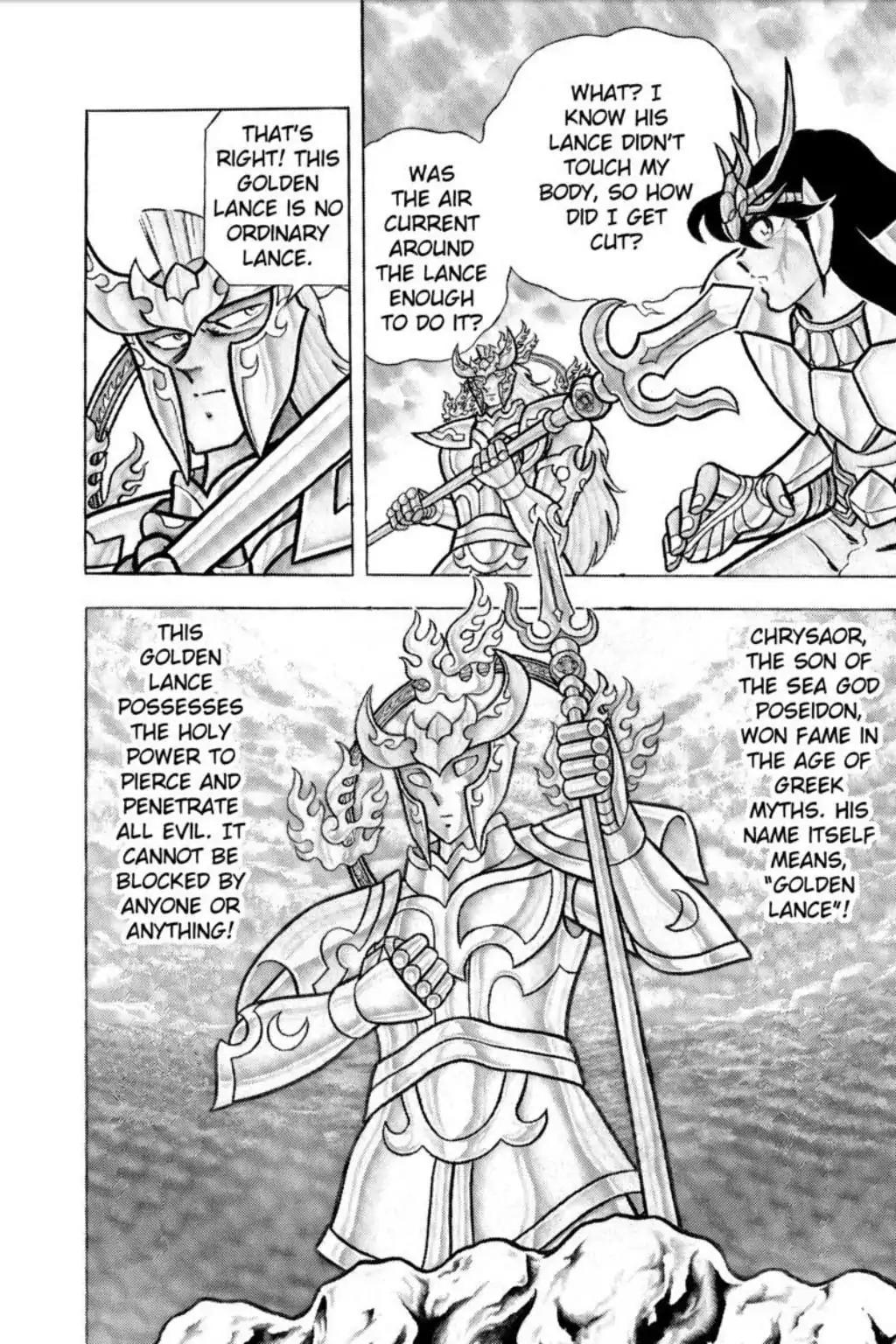 Saint Seiya Chapter 56 page 5 - Chapter 56: The Golden Lance Vs. Excalibur