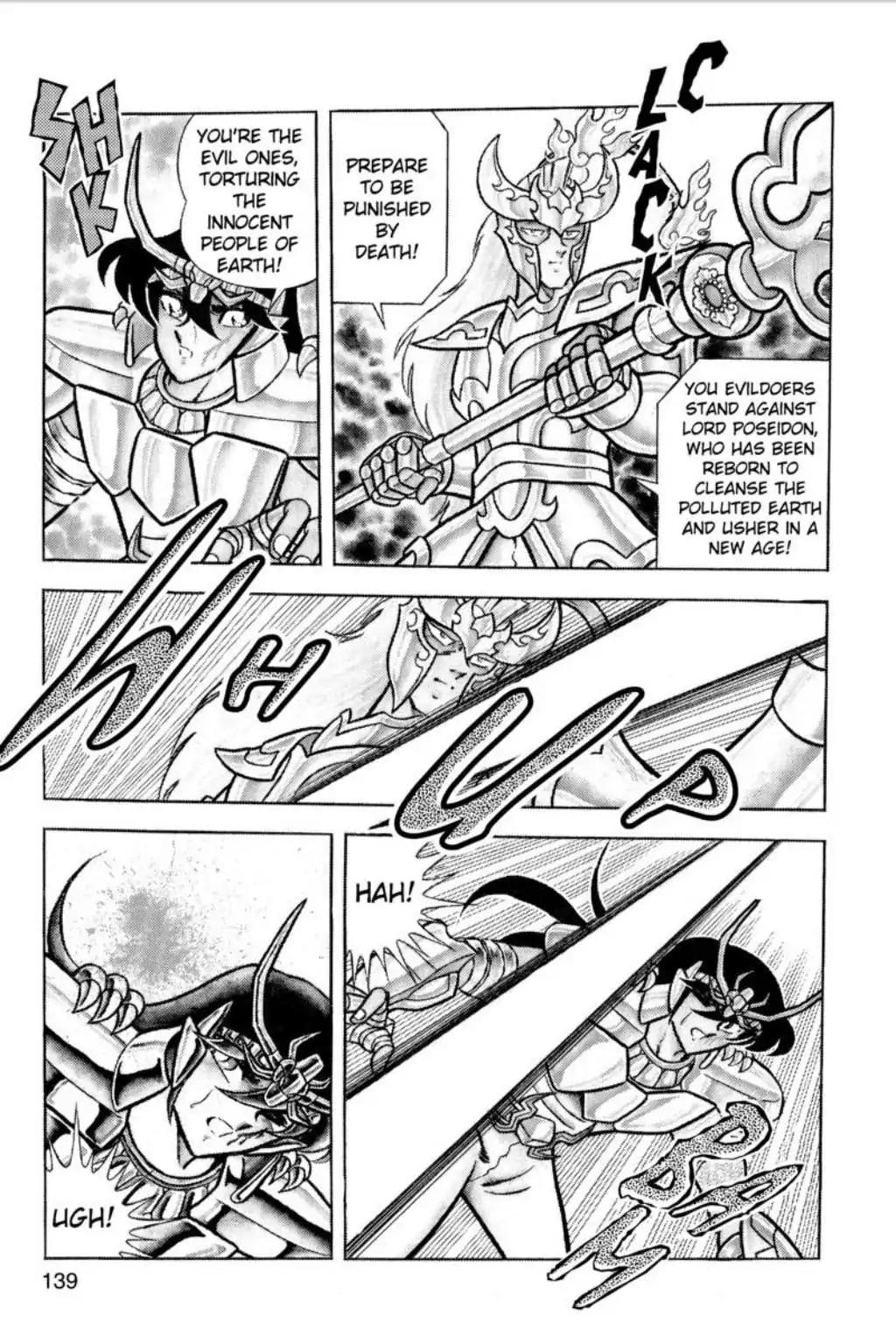 Saint Seiya Chapter 56 page 6 - Chapter 56: The Golden Lance Vs. Excalibur
